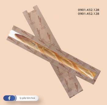  Túi bánh mì que baguette Pháp (10 x 4.5 x 60)